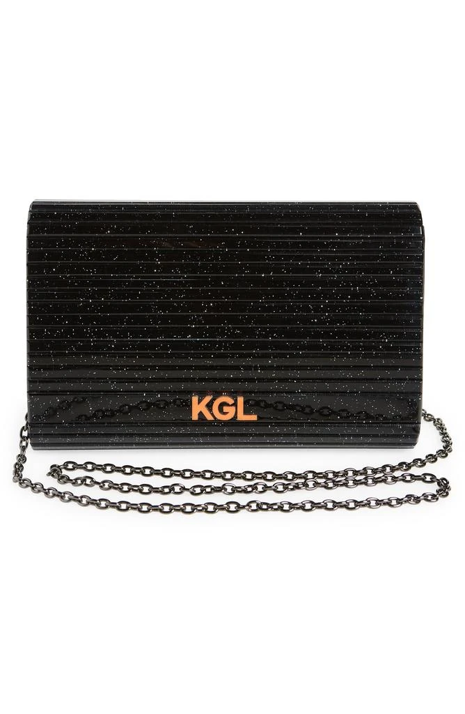 Kurt Geiger Crystal Embellished Party Clutch 4