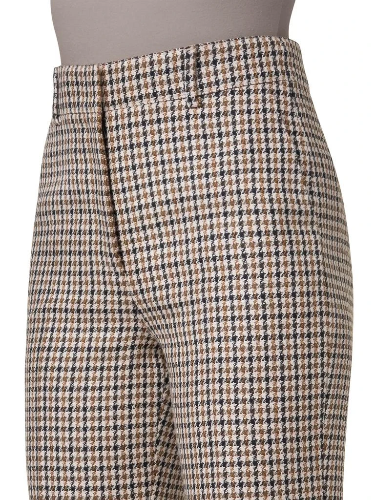 Akris Feryn Houndstooth Wool Tapered Pants 5