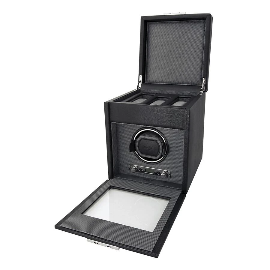 Wolf Viceroy Module 2.7 Single Watch Winder with Storage 456102 3