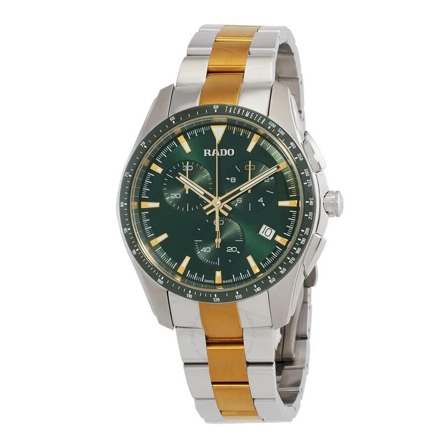 Rado Hyperchrome Chronograph Quartz Green Dial Men's Watch R32259323 1