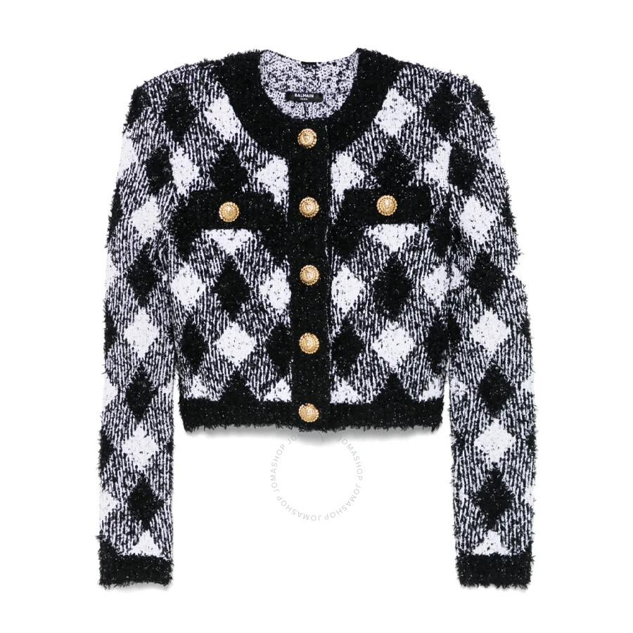 ジャケット Balmain Single-breasted tweed blazer dress Balmain Single-breasted tweed blazer dress - Dresses