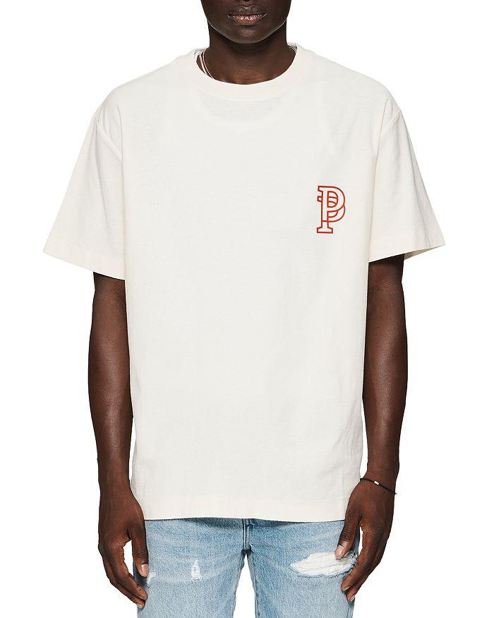 Purple Brand Textured Short Sleeve Logo Tee