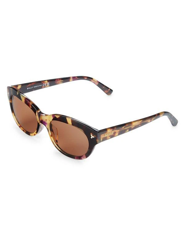 Bally 54MM Oval Sunglasses 2