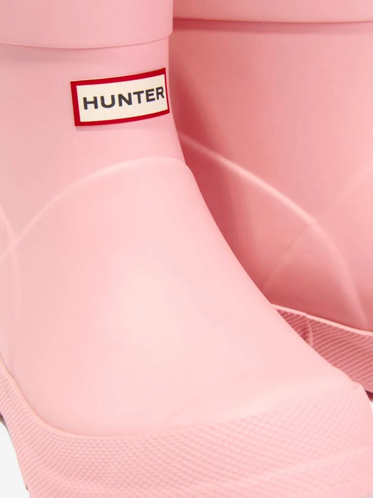 Hunter Hunter Girls Play Wellington Boots in Pink 3