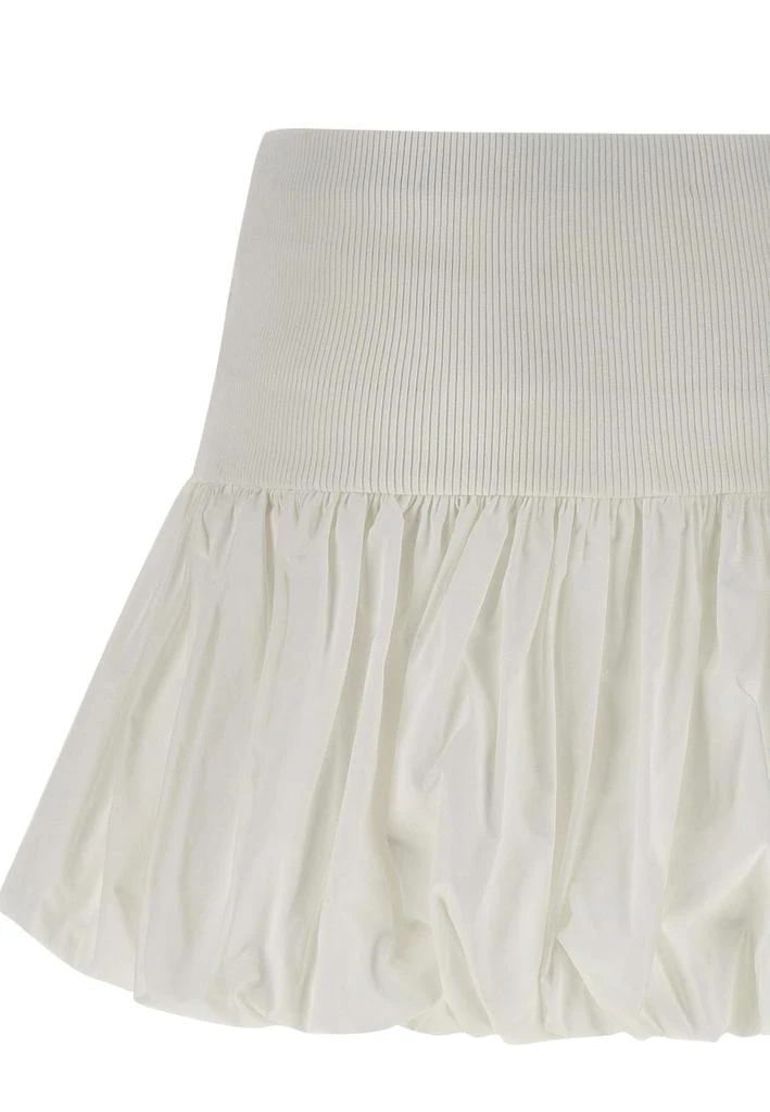 ANDREA ADAMO Andrea Adamo Ribbed Waist Flared Skirt 4