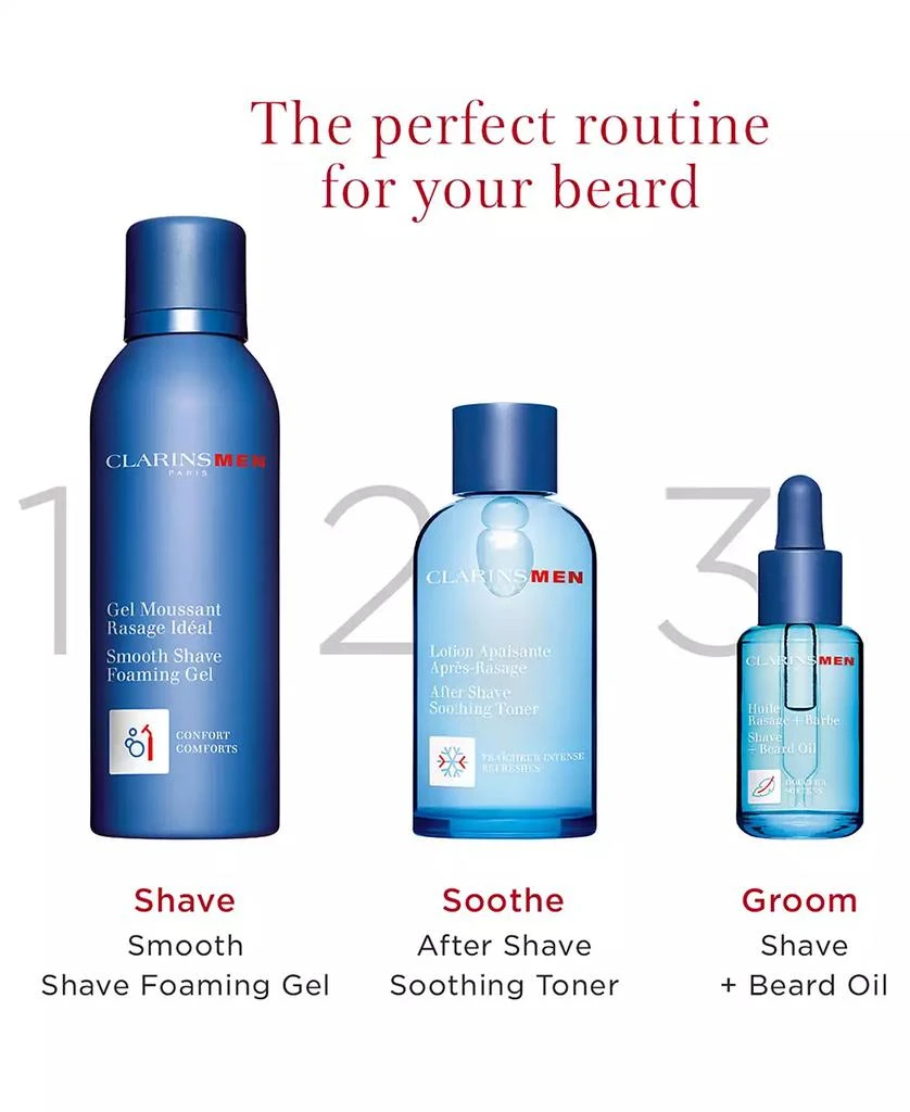 Clarins Smooth Shave Foaming Gel 3