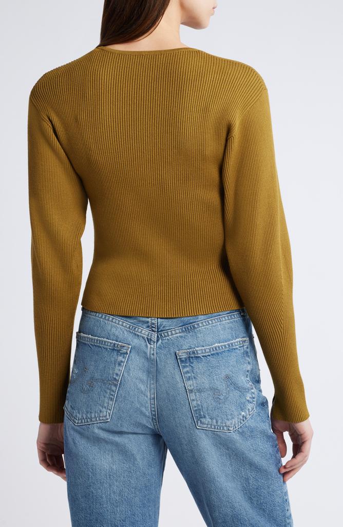 & Other Stories Rib Knit Top