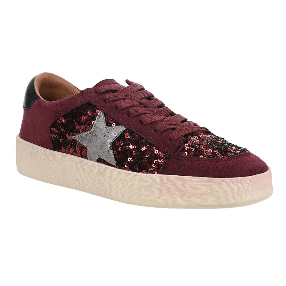 Corkys Another Round Metallic Sequin Lace Up Sneakers 2