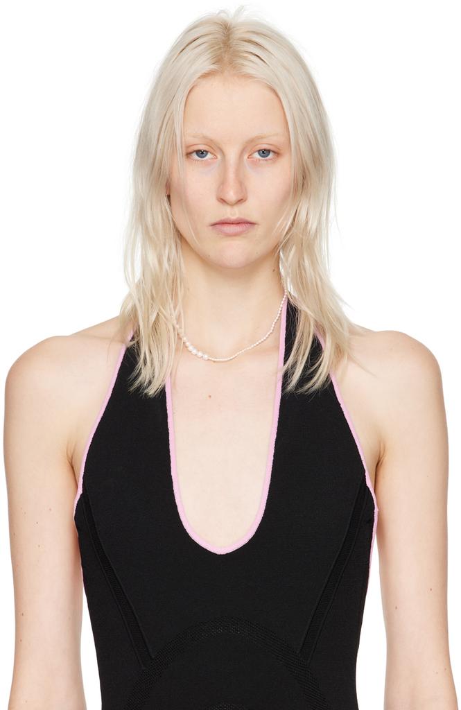 Sophie Bille Brahe White Petite Peggy Necklace