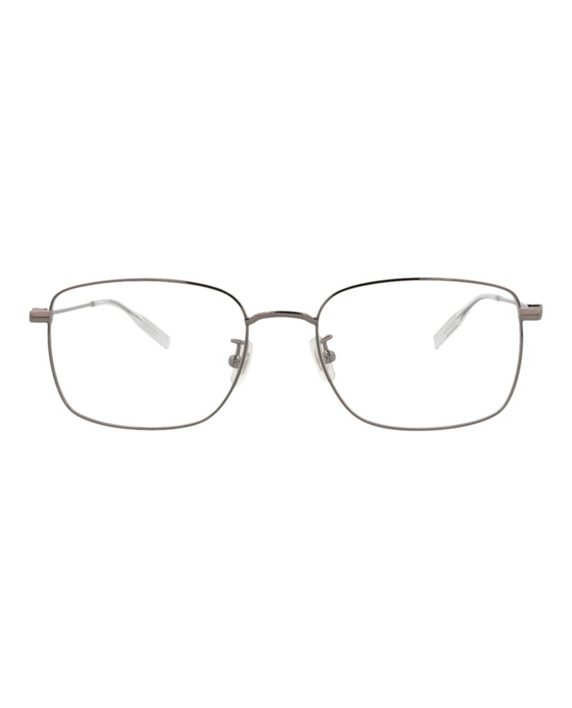 MontBlanc Square-Frame Metal Optical Frames