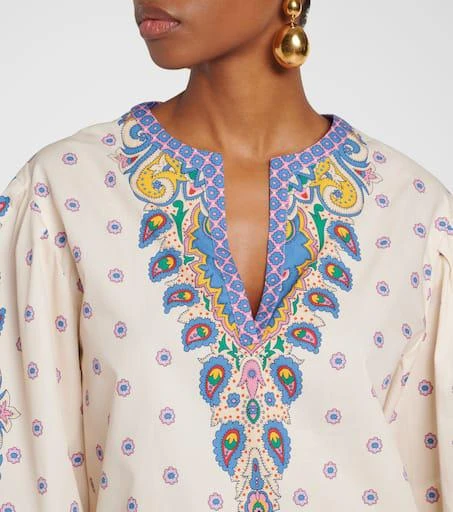 ETRO Printed cotton top 4