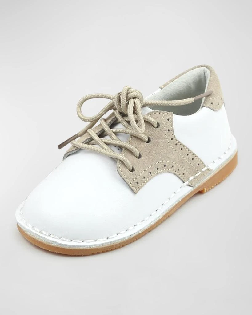 L'Amour Shoes Boy's Rowan Classic Saddle Shoes, Baby/Toddlers/Kids 2