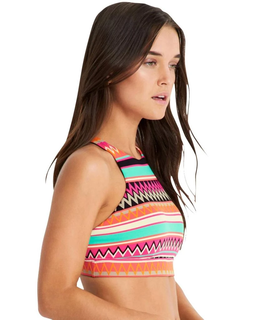 Seafolly Low Impact High Neck Sports Bra 3