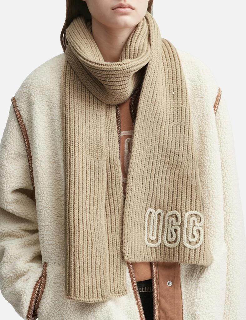 UGG Chunky Crafted Rib Scarf 4