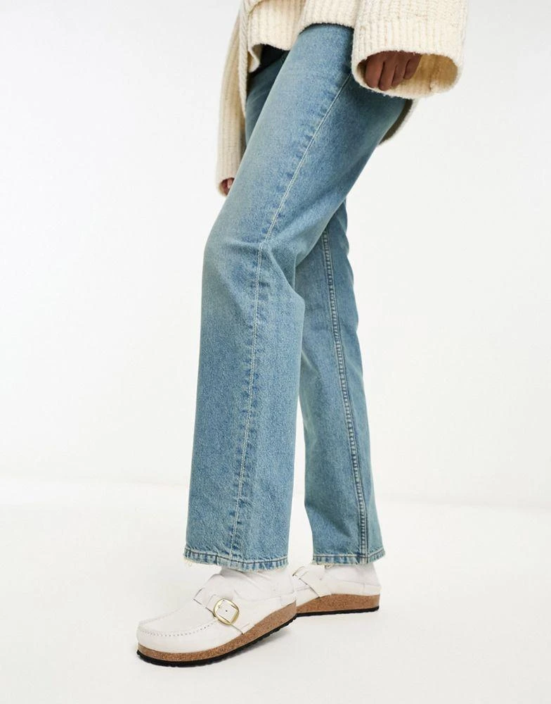 Birkenstock Birkenstock Buckley mules in white corduroy suede 2