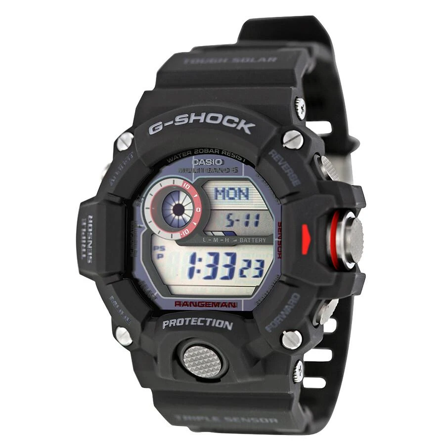 Casio Casio G-Shock Rangeman Multi-Band 6 Atomic Timekeeping Digital Dial Men's Watch GW9400-1 1