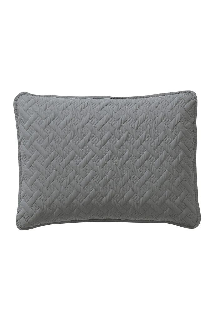 VCNY Home Nina Embossed Basketweave Quilt Set - Twin 2