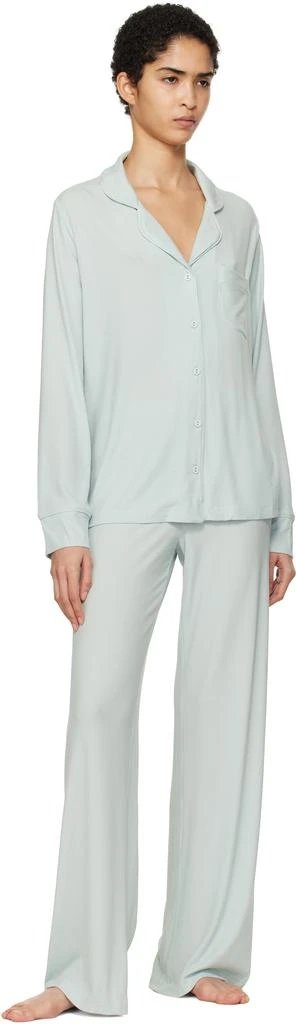 SKIMS Blue Soft Lounge Sleep Pyjama Set 5