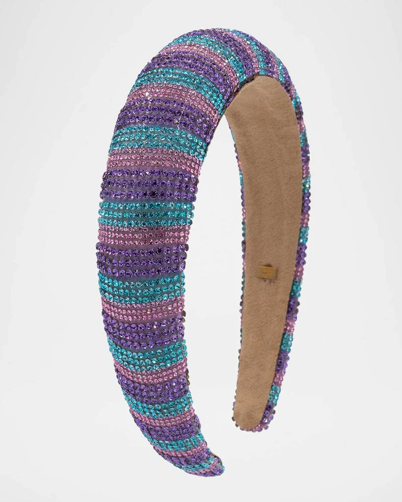 Bari Lynn Girl
s Puffy Crystal Headband