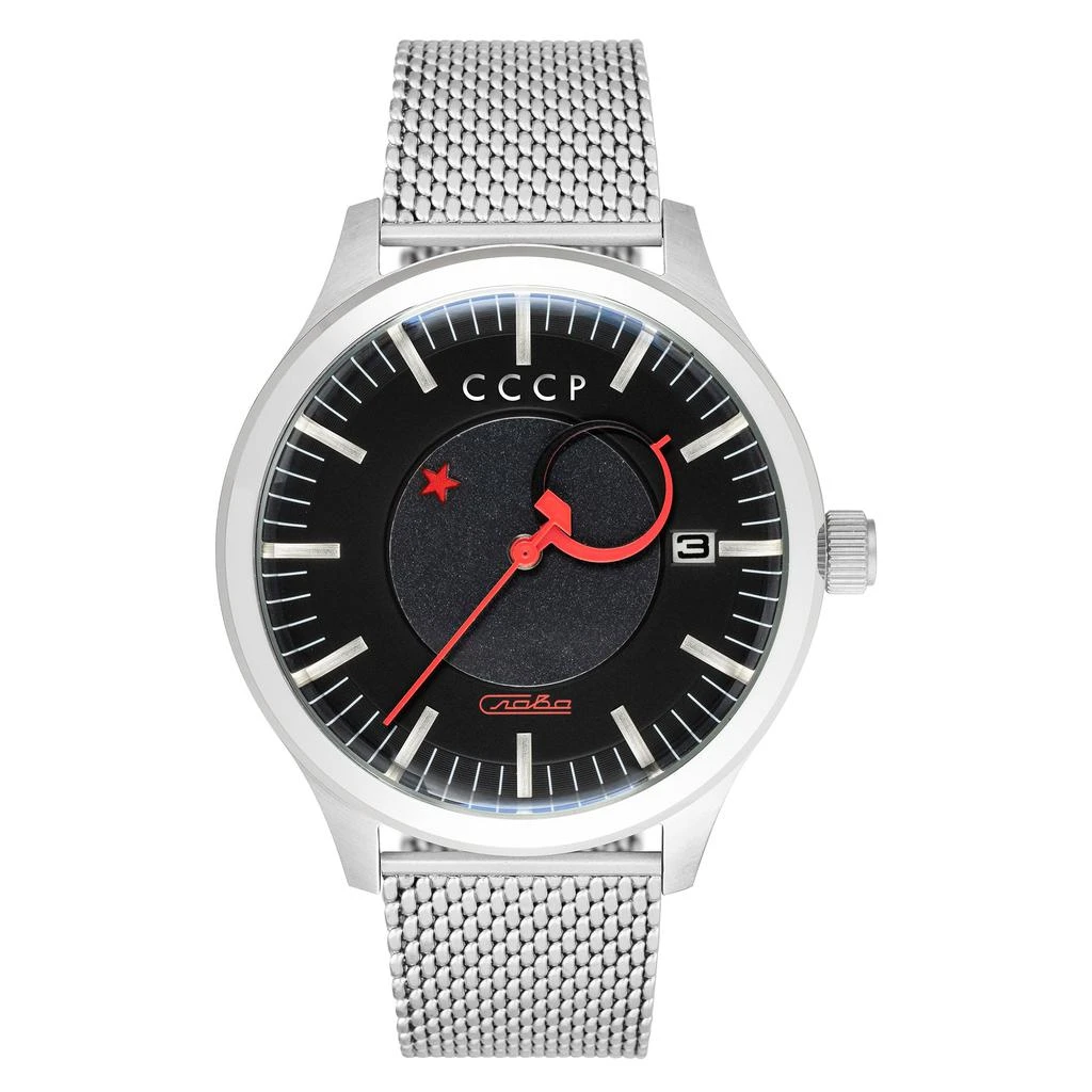CCCP CCCP Men's Heroes Kamzolkin 43mm Automatic Watch 1