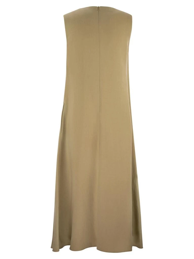 Weekend Max Mara Weekend Max Mara Egoista V-Neck Sleeveless Midi Dress 2