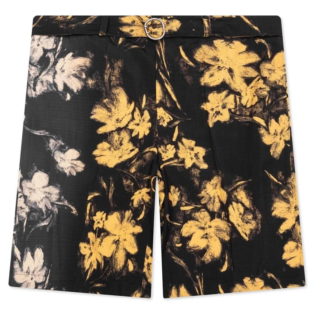 Jil Sander Jil Sander All-Over Printed Belted Shorts 1