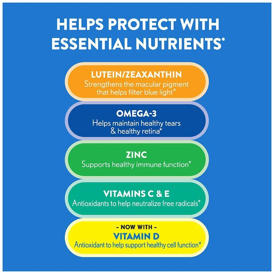 Ocuvite Adult 50+ Eye Health Mini Soft Gels 7