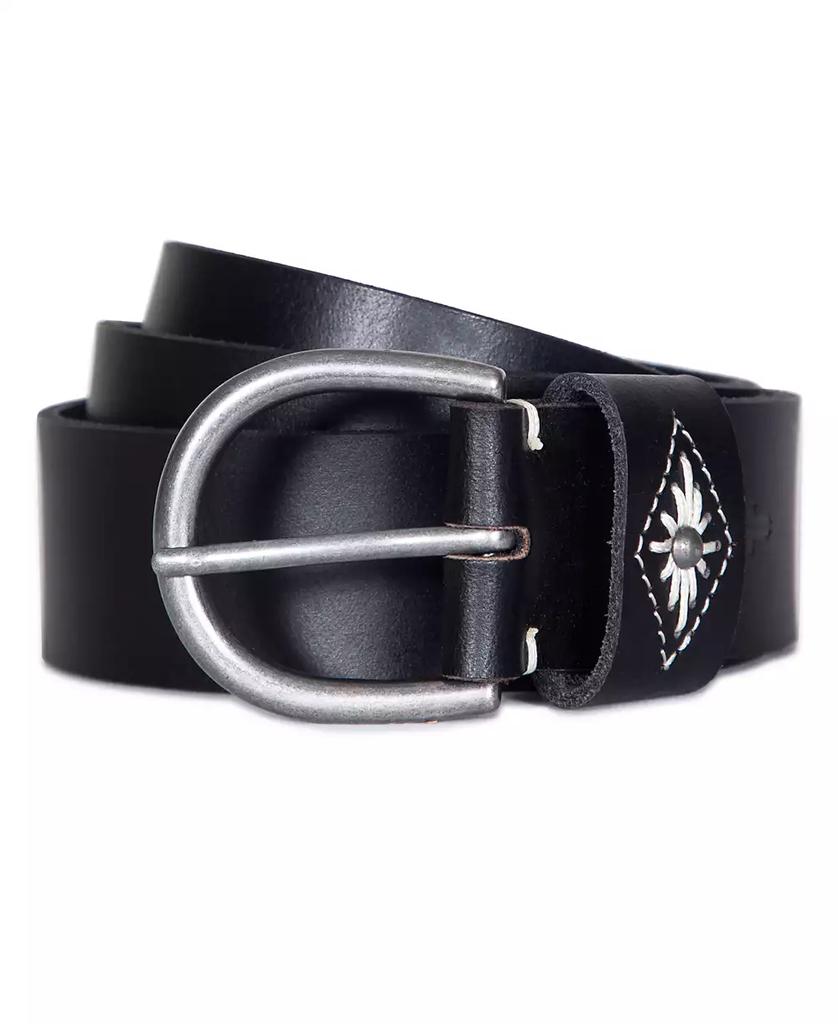 Frye Women's Embroidery On Loop Belt