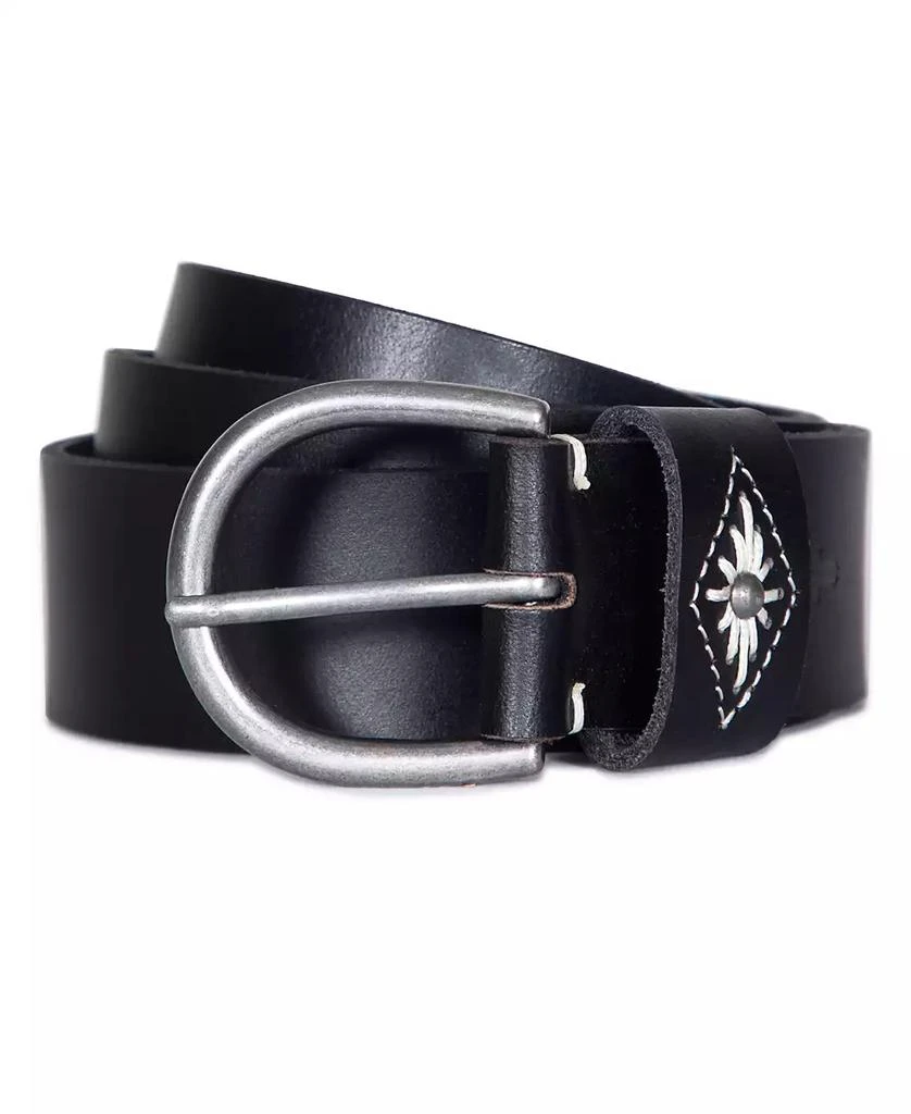 Frye Women's Embroidery On Loop Belt 1