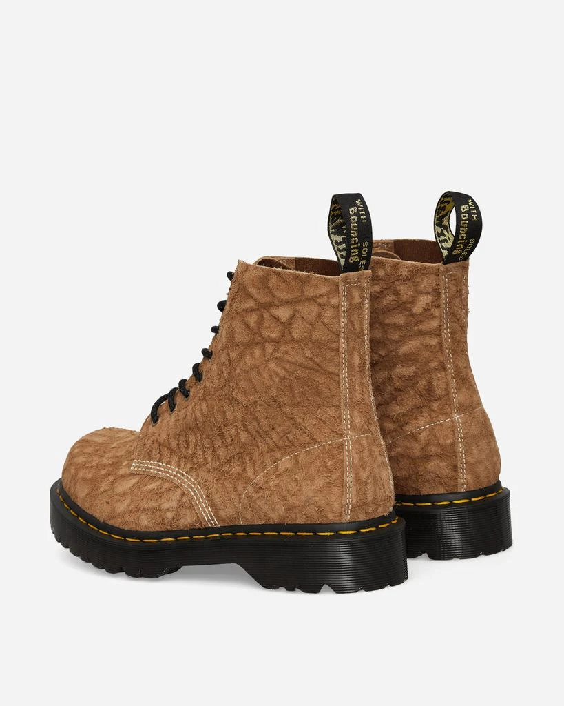 Dr. Martens 1460 Pascal Emboss Suede Boots Savannah Tan 4