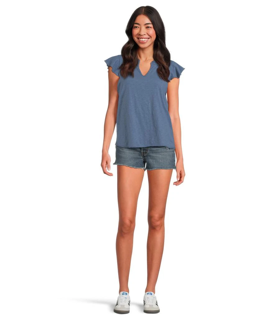 Mod-o-doc Sleeveless Ruffle Top 5