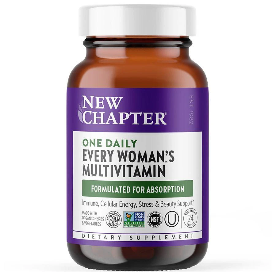 New Chapter Every Woman's One Daily Multivitamin, Vegetarian Tablets 1