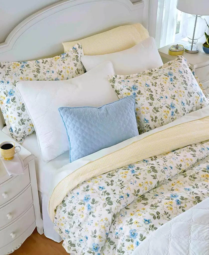 Laura Ashley Meadow Floral 2-Pc. Duvet Cover Set 3