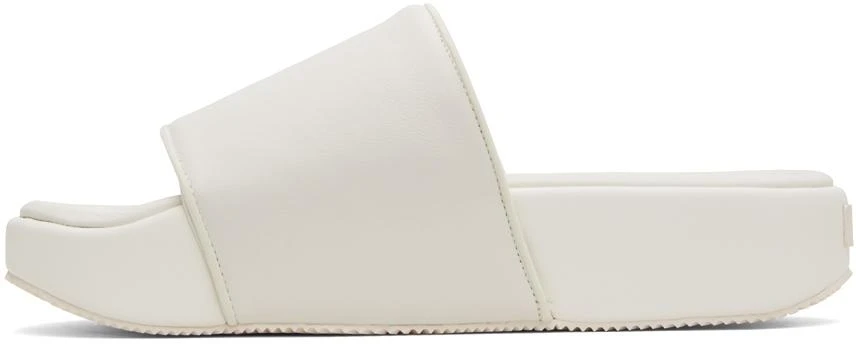 Y-3 Off-White Platform Slides 3