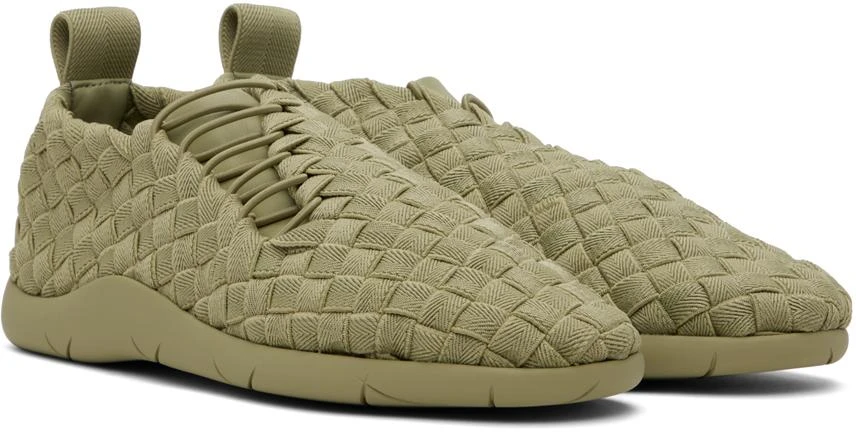 Bottega Veneta Green Plat Sneakers 4