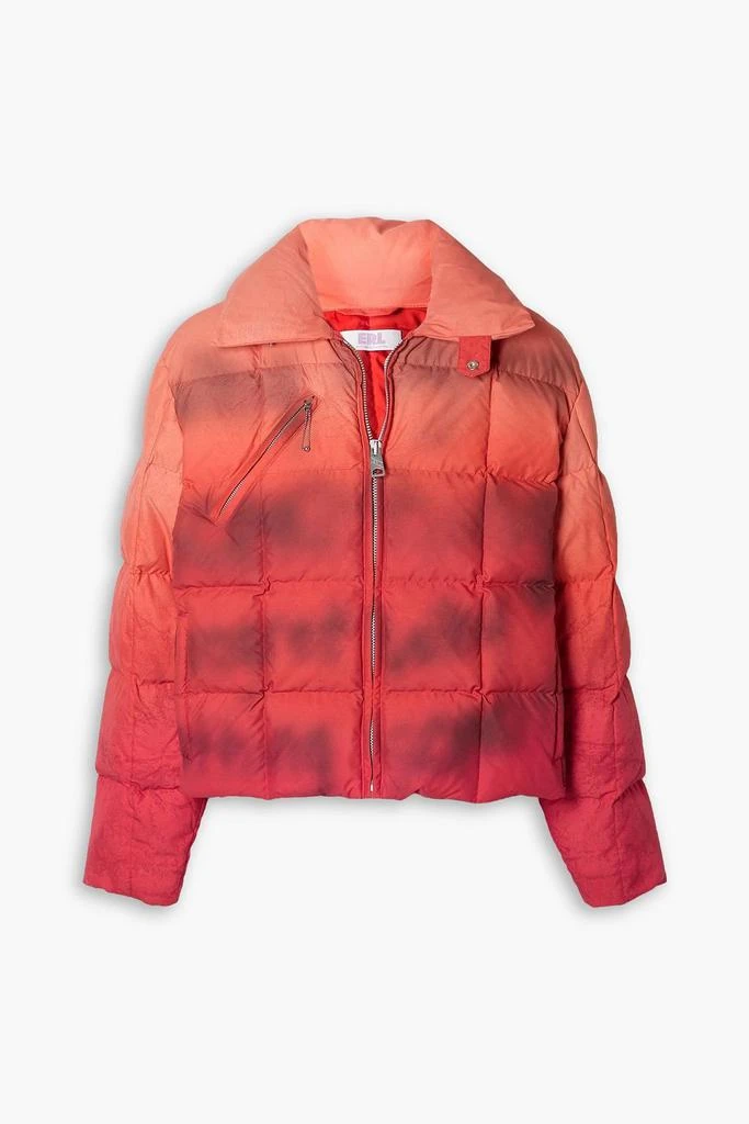 ERL Dégradé quilted shell jacket 1