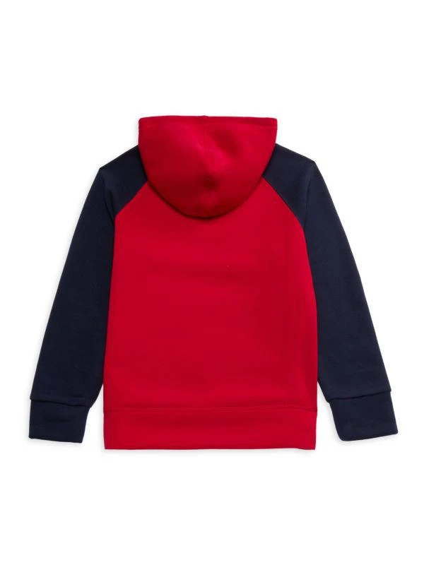 Nautica Boy's Logo Raglan Sleeve Hoodie 2