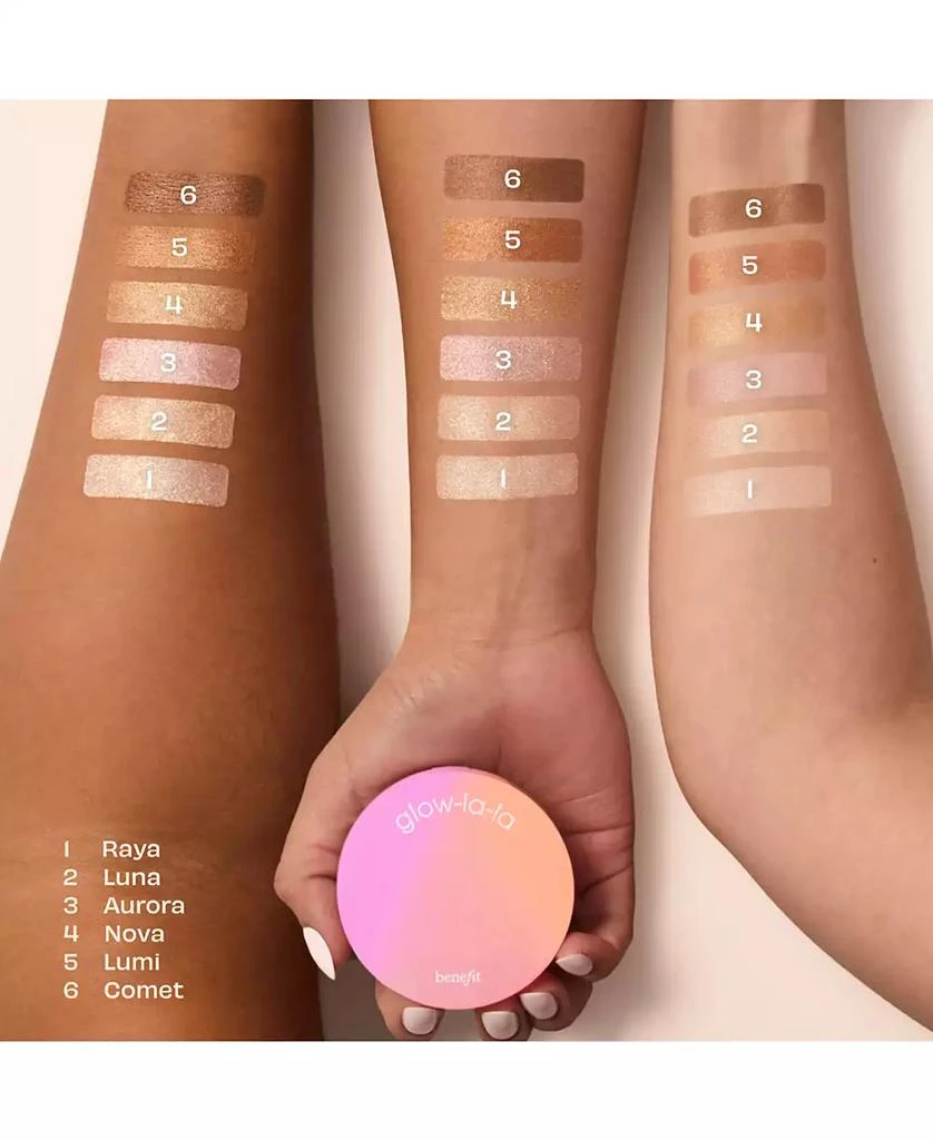 Benefit Cosmetics Glow-La-La Blurring Powder Highlighter 5