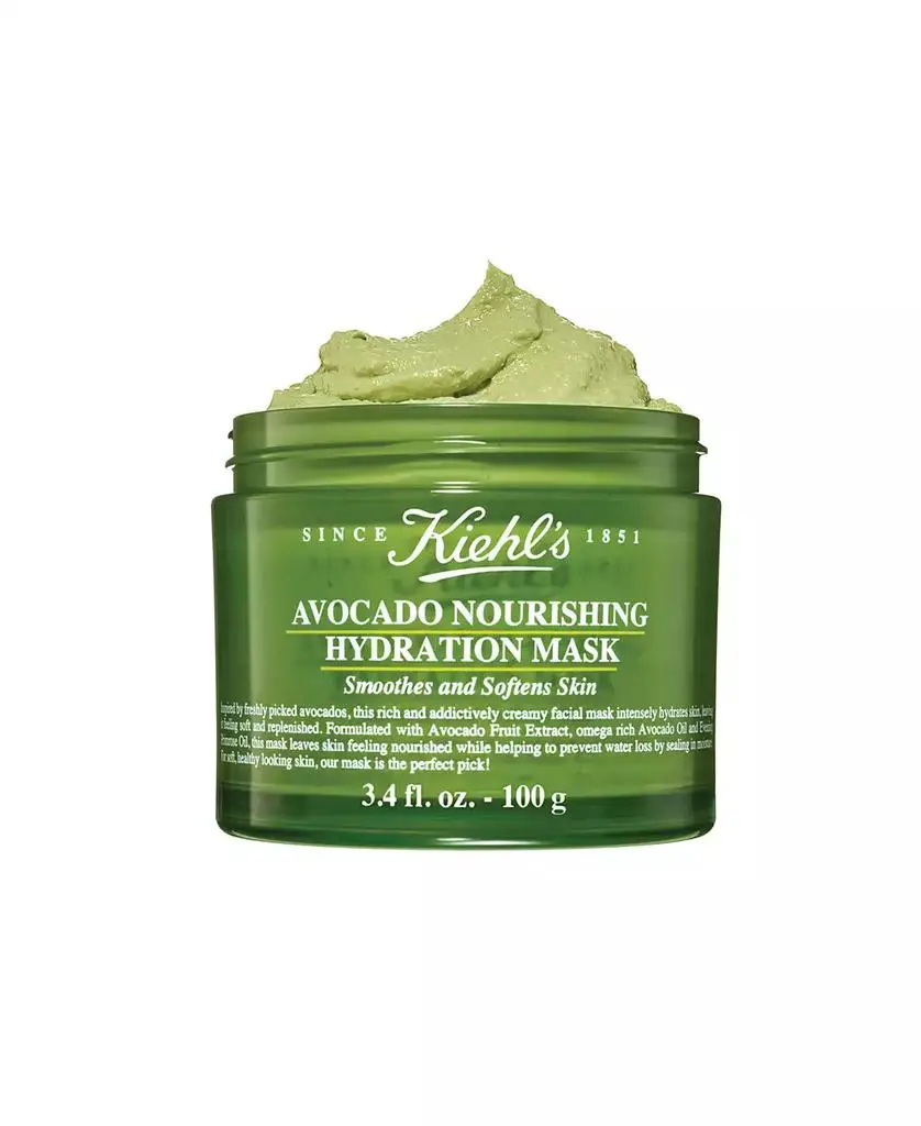 Kiehl's Avocado Nourishing Hydration Mask, 3.4-oz.