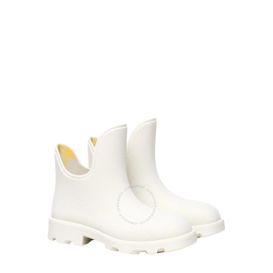 Burberry Textured Slip-On Boots