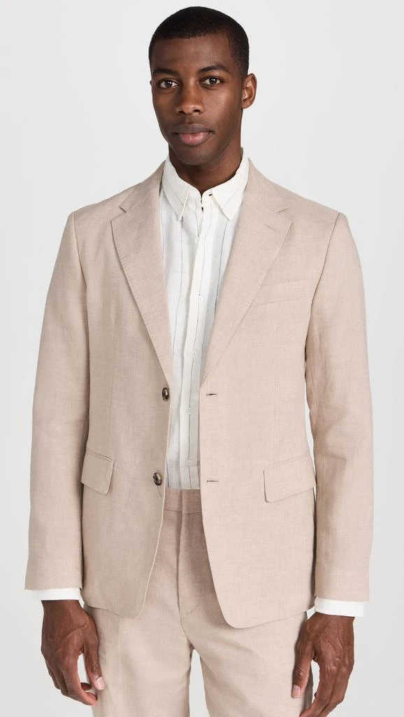 Club Monaco Tech Linen Suit Blazer 6