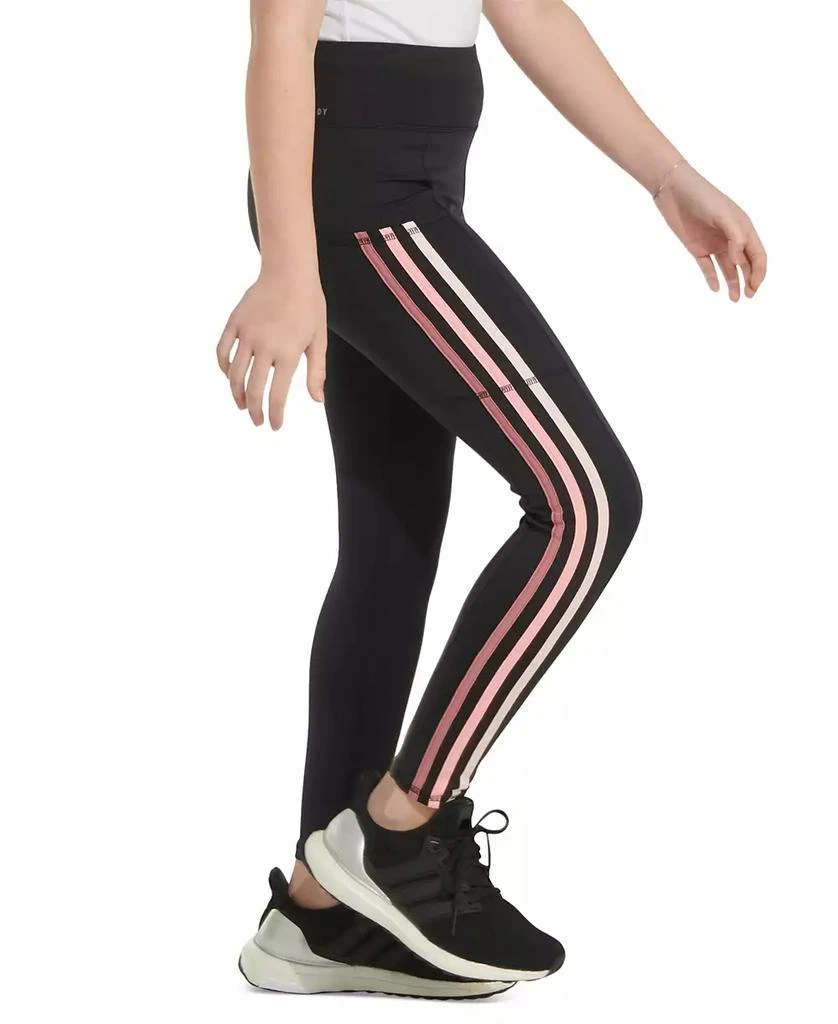 Adidas Big Girls AEROREADY® 3-Stripe Cellphone Pocket Leggings 2