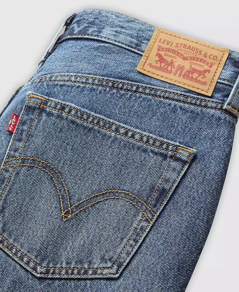 Levi
s Plus Size Mid-Rise Wide-Leg Baggy Jeans 5