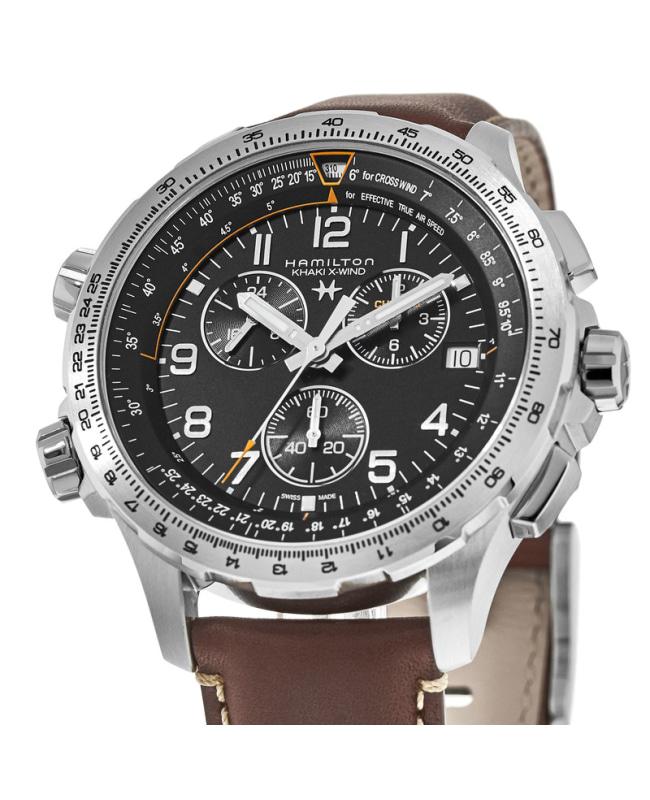 Hamilton Hamilton Khaki Aviation X-Wind Chrono Quartz GMT Men's Watch H77912535