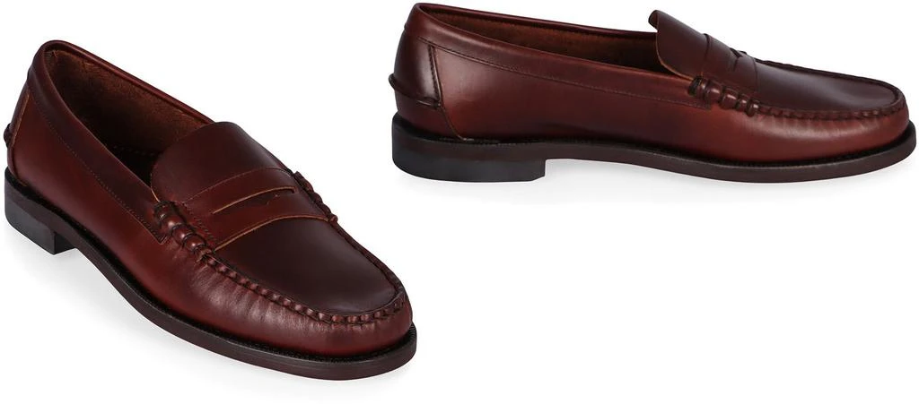 SEBAGO Sebago Dan Waxy Leather Loafers 3