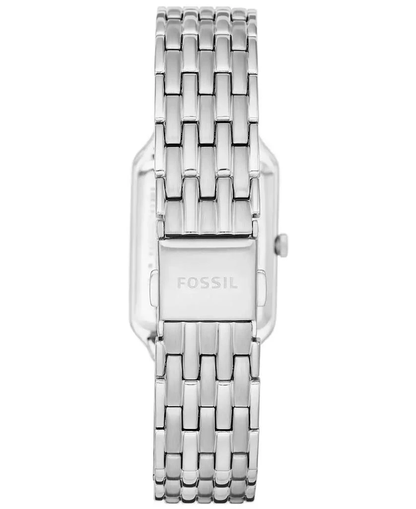 Fossil Women's Raquel Silver-Tone Stainless Steel Bracelet Watch, 23mm 4