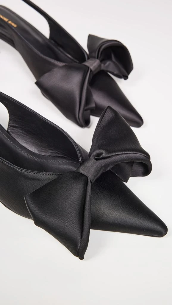 ANINE BING Nina Heels With Bow Heels 5