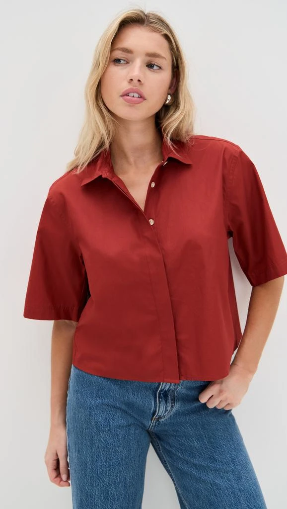 Vince Cropped Shirt 6