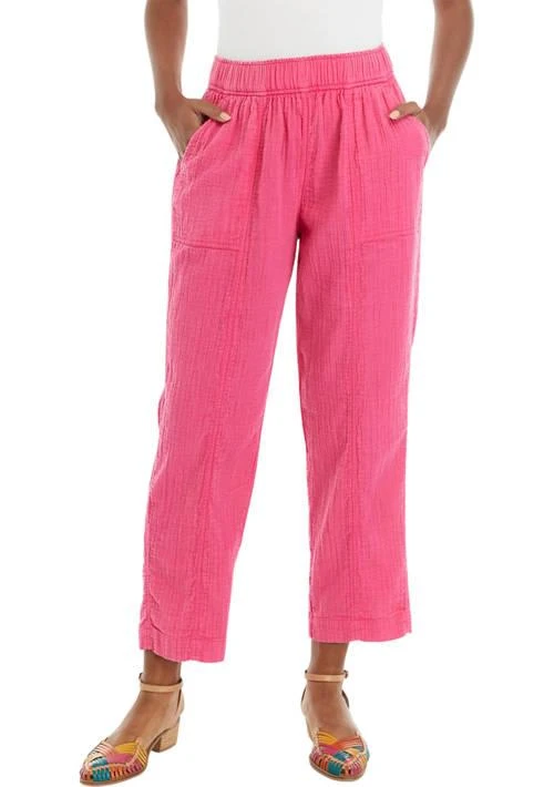 Wonderly Womens Pull On Ankle Pants 1