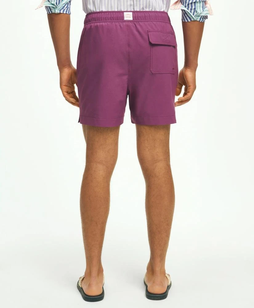 Brooks Brothers 5" Stretch Swim Trunks 4